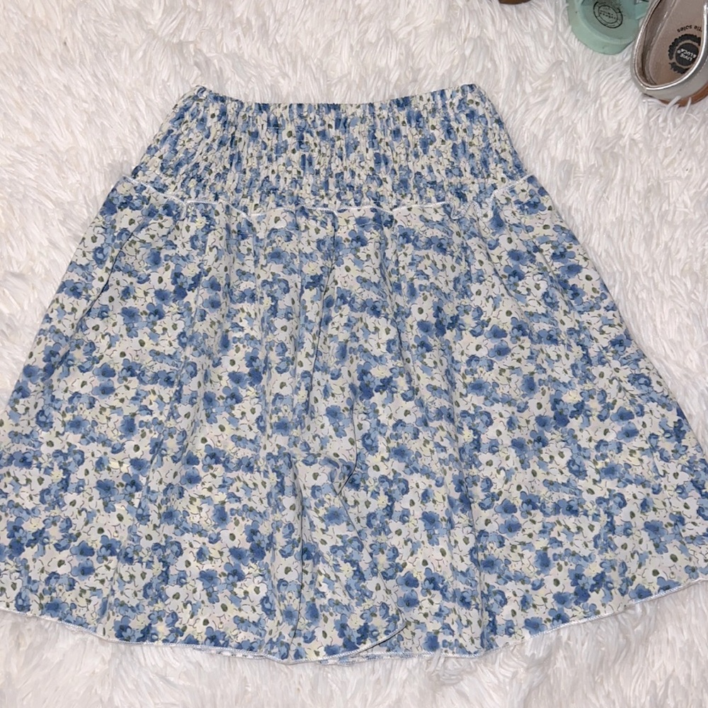 Floral Mini Skirt XS